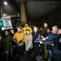 Aleksić i Tepić na protestu RIK: Nema odustajanja dok izbori ne budu poništeni
