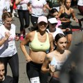 Poznata srpska influenserka oduševila Beograđane: Trčala na maratonu sa naslednicom u stomaku