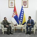 Mojsilović sa zamenikom ministra odbrane BiH Goganovićem o unapređenju saradnje