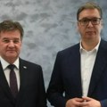 Vučić u Briselu: Predsednik Srbije otkrio o čemu je razgovarao sa Lajčakom (foto)