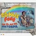 Pod sloganom "Kadar mog odrastanja" tokom oktobra meseca održaće se jubilarni dečiji filmski festival - Kids fest