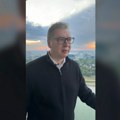 "Samo rad i rezultate rada niko ne može da nam oduzme", Vučić se oglasio sa Kule u Beogradu na vodi