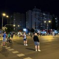 Blokada kod Lutrije, biciklisti u protestnoj vožnji na Novom naselju