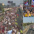 BLOG: "Indeks je jači od pendreka" - studentski protest ispred Vlade, blokiran saobraćaj, napeto u Novom Sadu