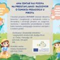 AMA Centar i Akademija TVSS realizuju projekat "INNEST - Uvod u rano obrazovanje u prirodi i održivi razvoj"