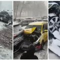 (Video) Niko se nije „izvukao“ lančani sudar više od 30 vozila. Neverovatni snimak iz Kine „obišao“ svet: automobili smrskani…