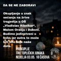 Sećamo se Ribnikara, Malog Orašja i Dubona