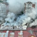 Tužilac Trećeg OJT obavio uviđaj požara i poplave u tržnom centru Enjub
