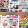 Naslovne strane današnjih novina: Prelistavanje štampe za utorak, 15. septembar 2026. godine