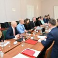 Ministar privrede Slobodan Cvetković sa delegacijom Međunarodnog monetarnog fonda