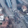 Treća etapa protestne šetnje do Kragujevca: Beogradski studenti u blokadi stigli su do Topole a niški do Paraćina