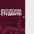 Studenti u blokadi pozdravili brucoše: Prvi ste stali uz nas, dobrodošli na fakultete