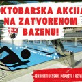 Popust za građanstvo na zatvorenom bazenu SPD Radnički tokom oktobra