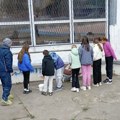 Roditelji i učenici prekrečili grafite na školi "Prva vojvođanska brigada"