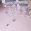 Stravičan snimak udesa u Ćupriji Automobil se zakucao u benzinsku pumpu (video)