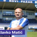 Slavko Matić novi trener fudbalera Novog Pazara