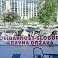 VIDEO: Građani i studenti pred Palatom pravde zbog privedenog Stefana Tomića