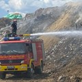 Dan posle požara na deponiji u Jovanovcu: Vatrogasci i dalje na terenu