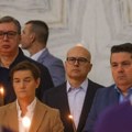 "Čuvaćemo sve te duše i voljena imena u našim srcima": Vučević na godišnjicu tragedije u Novom Sadu