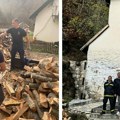 Heroji u crvenom! Vatrogasci-spasioci pomogli monahinjama manastira Kovilje da se spreme za zimu