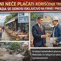 ČAČANI NEĆE PLAĆATI KORIŠĆENJE TROTOARA: NAKNADA SE ODNOSI ISKLJUČIVO NA FIRME I PREDUZETNIKE