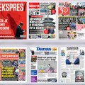 Насловне стране данашњих новина: Прелиставање штампе за петак, 15. мај 2026. године