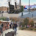 Pripreme za miting SNS u Novom Sadu: Kolone traktora napravile probleme u saobraćaju