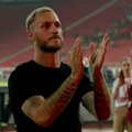 Marko Arnautović pozdravio navijače Zvezde na Marakani (VIDEO)