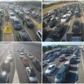 Špic letnje sezone: Pojačan saobraćaj na auto-putu ka Nišu i na granici sa Severnom Makedonijom, Bugarskom i Hrvatskom