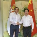 Aleksandar Vulin sa ministrom Državne bezbednosti NR Kine Čen Jisinom u Pekingu