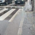 Ovako izgleda nedavno rekonstrisana ulica Pana Đukića kad padne kiša
