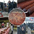 (Foto, video) Počeo gastronomski spektakl u Kisaču: Međunarodni festival kisačkog kulena okupio hiljade posetilaca