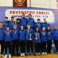 Rvački klub Senta osvojio titulu juniorskog šampiona Srbije u obe konkurencije