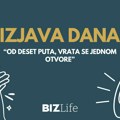 Izjava dana: “Od deset puta, vrata se jednom otvore”