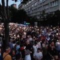 Održan peti protest "Srbija protiv nasilja" u Beogradu, ostavljene poruke ispred Predsedništva