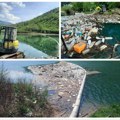 Bagerima, kamionima i čamcima se čisti smeće iz lima: Ogromne količine otpada opet stigle u Srbiju iz Crne Gore, ekološka…