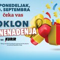 Kurir u ponedeljak 30. septembra daruje svojim čitaocima poklon iznenađenja!