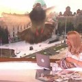 Nesvakidašnja scena u programu uživo! Uleteo golub, pogledajte reakciju voditeljke Prve, evo šta je uradila