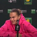 "Zašto Novaka ne ostavite na miru?" Prva teniserka sveta Sabalenka branila Đokovića