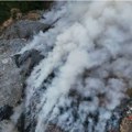 РТВНП на лицу места: Траје борба са ватром на депонији Голо брдо