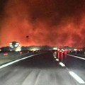 Пожар гута све пред собом: Огромна ватрена стихија код Новог Сада