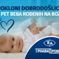Kompanija Trnava Promet poklon čestitkama obradovala pet beba rođenih na Božić