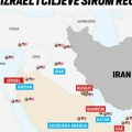 (Mapa) Iranska odmazda: Gori Bliski istok, američke vojne baze napadnute u 5 država, pakleni rat u punom jeku