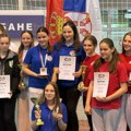 Zlatne pionirke SK „GT“ iz Leskovca oborile državni rekord i osvojile titulu prvaka Srbije