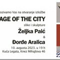 "Slika grada" u Kući Legata: Zajedničpka izložba slikarke Željke Paić i vajara Đorđa Aralice