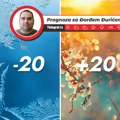 Ovo je prelomni datum: Temperatura sa minus 20 ide na čak 20 u plusu