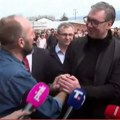 U Stajkovcu se sreli stari prijatilji – Tika Špic i Vučić