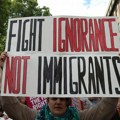 London: Protest krajnje desnice i kontraprotest protiv rasizma
