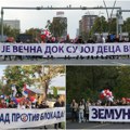 (Foto) širom Srbije počele mirne šetnje građana protiv blokada u Obrenovcu sa građanima predsednik Vučić