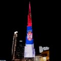 "Hvala, dragi pijatelji": Najviša zgrada na svetu-Burdž Kalifa u bojama srpske zastave, Vučić se oglasio na Instagramu